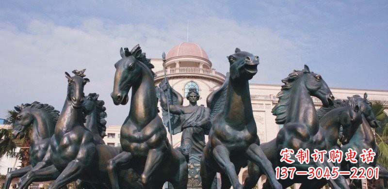 淄博阿波罗——精致的战车铜雕