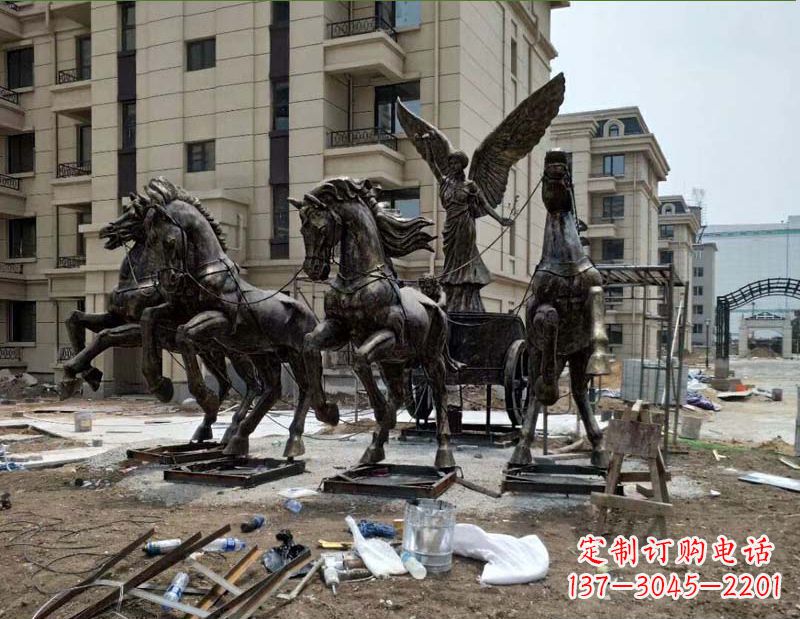 淄博阿波罗铜雕精致的艺术装饰