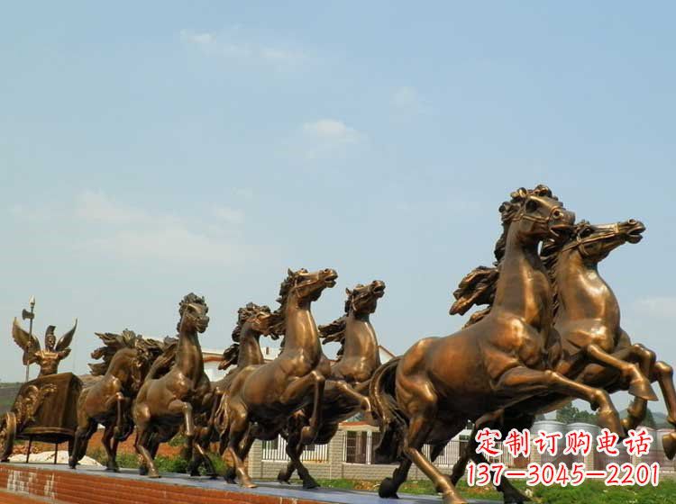 淄博阿波罗太阳神铜雕