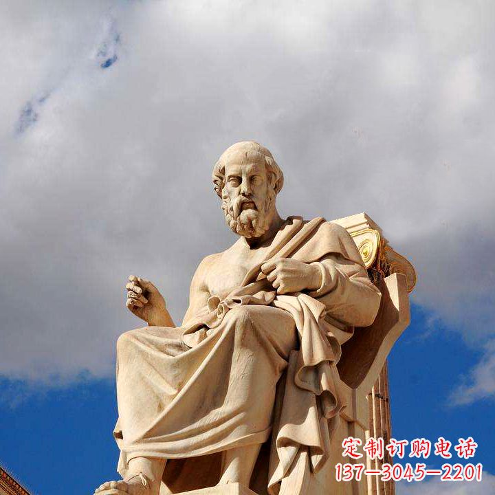 淄博柏拉图砂岩石雕景观探索古希腊文明的精神之旅
