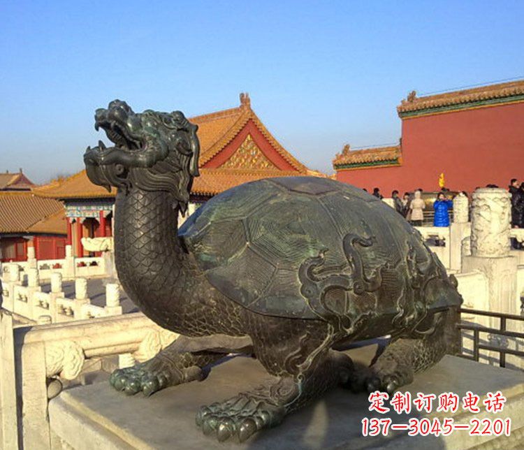 淄博龙之精髓铜雕摆件