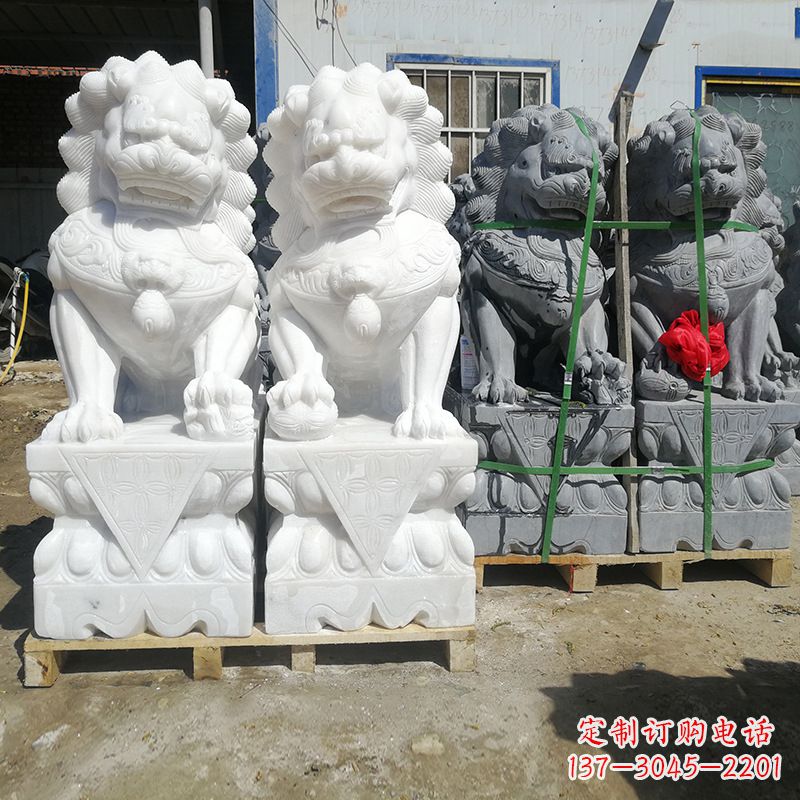 淄博狮子的力量——北京狮子雕塑