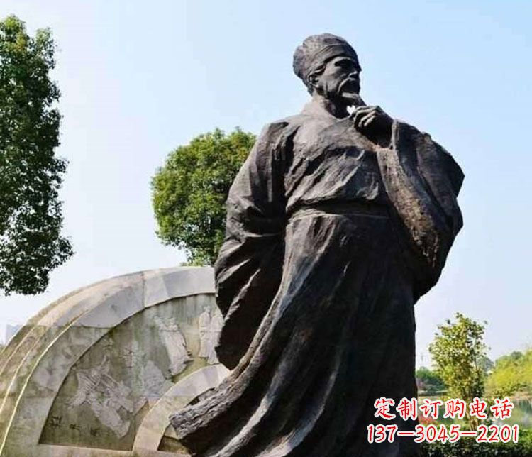 淄博王安石铜雕精美限量版