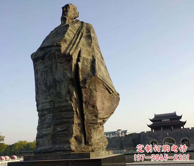 淄博范仲淹精神从文学到石雕