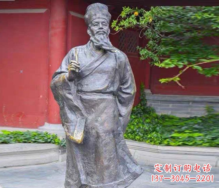 淄博苏轼铜雕——展现历史文化的精髓