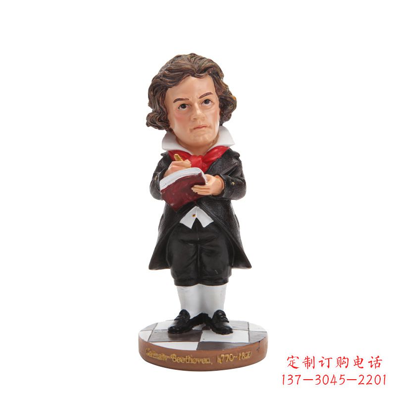 淄博贝多芬纪念性音乐钢琴雕塑