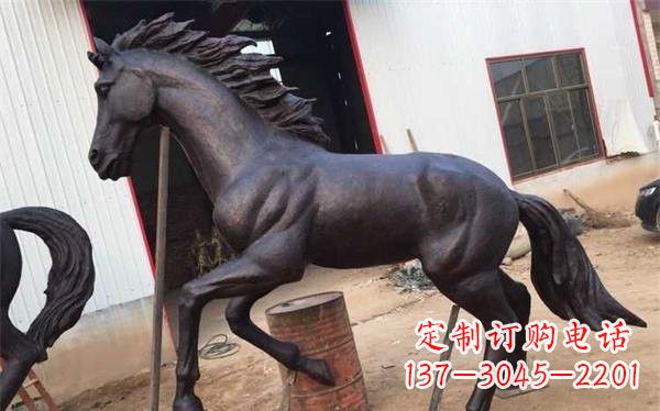 淄博马之铜雕
