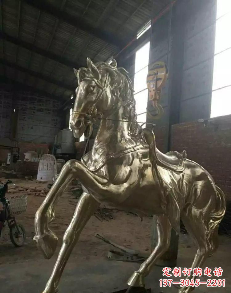 淄博“马”系列精美铜饰