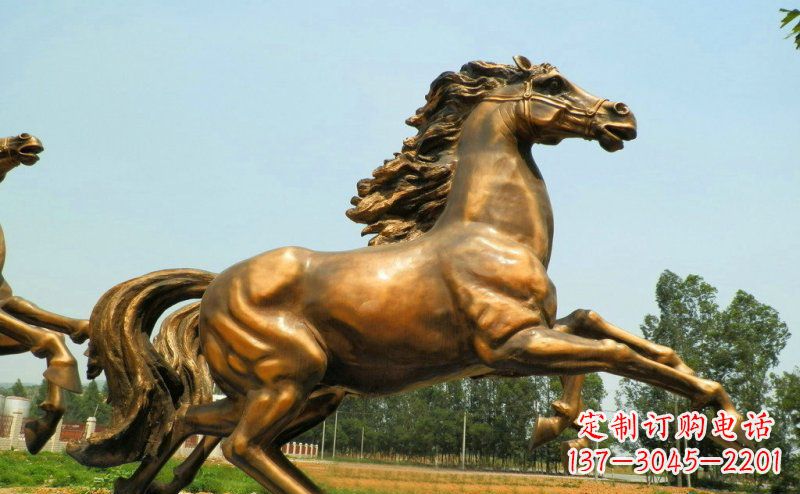 淄博精致的仿铜动物雕塑让你的空间更加生动