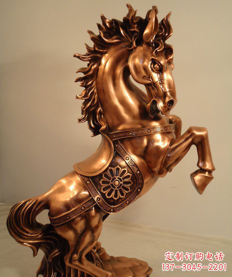 淄博精美的仿铜马雕塑