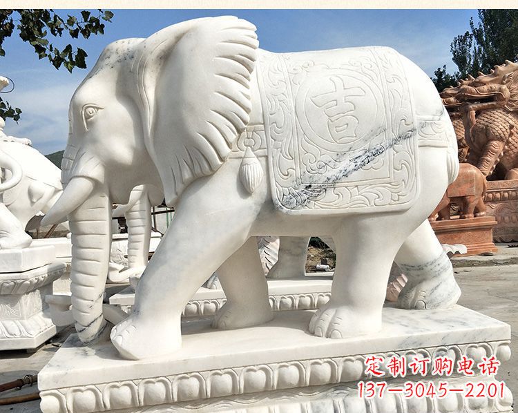 淄博大象石雕