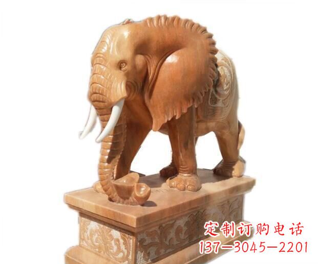淄博大象石雕
