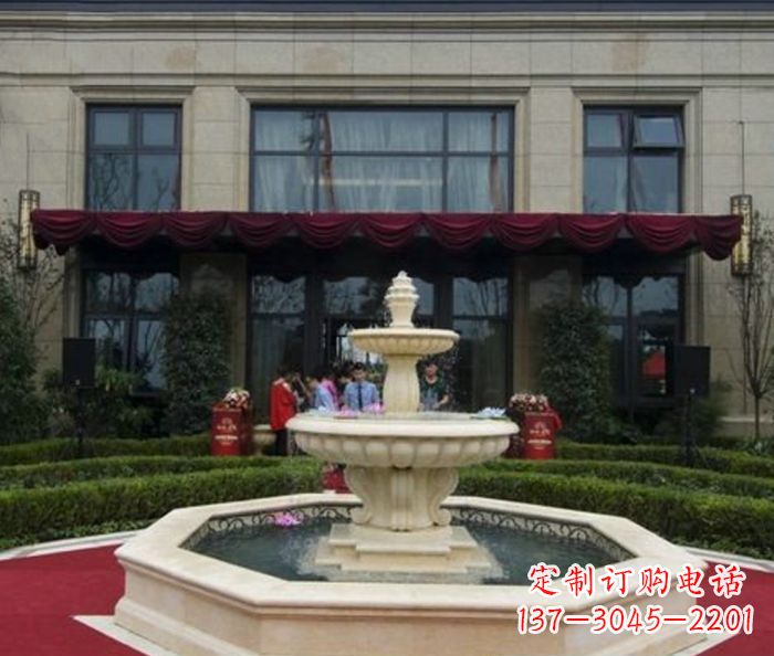 淄博欧式喷泉石雕精美雕刻,美景美景