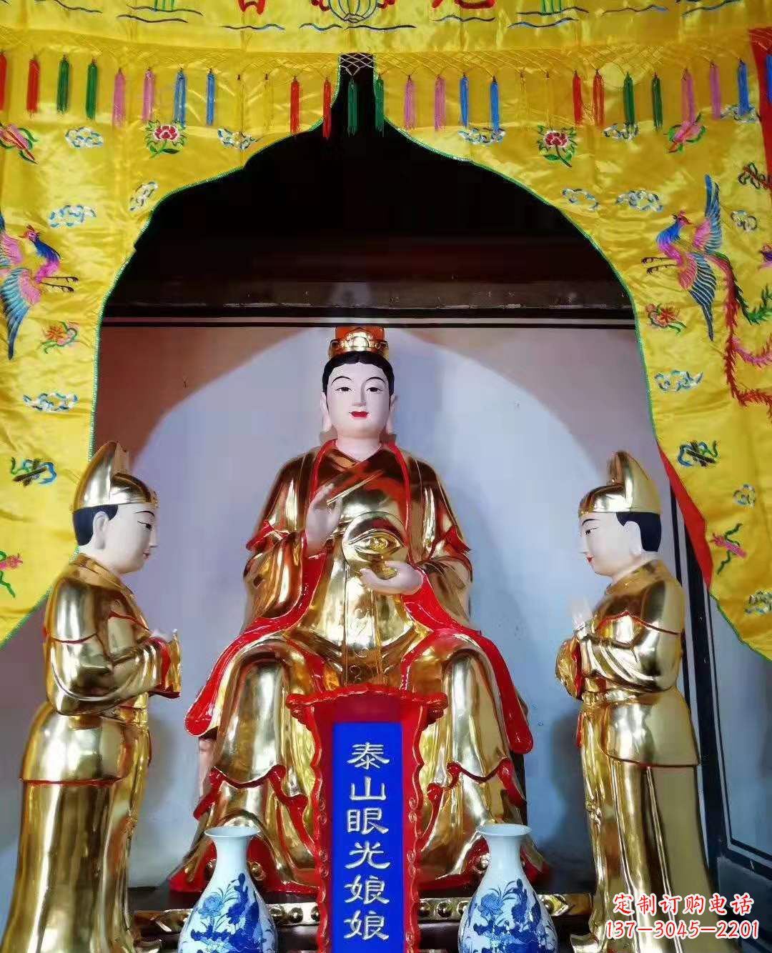 淄博玻璃钢佛像雕塑
