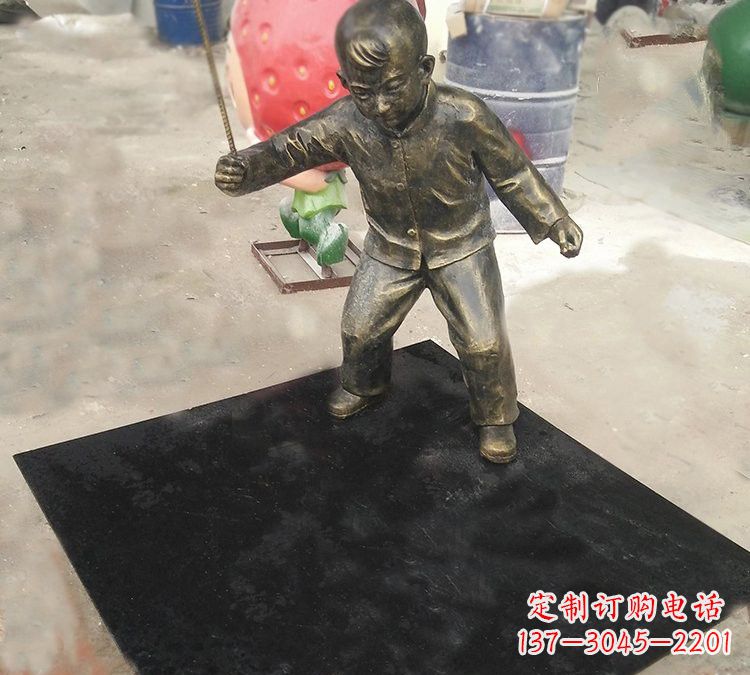 淄博玻璃钢陀螺雕塑