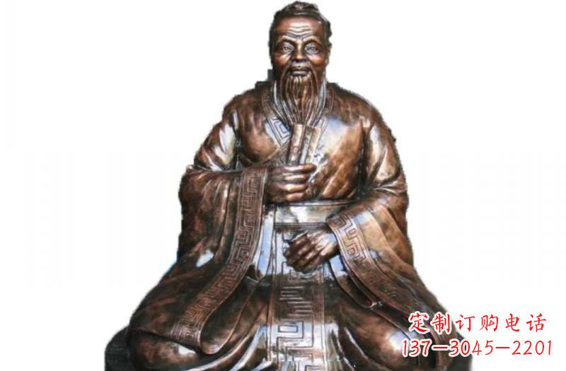 淄博玻璃钢雕刻的伟大孔子
