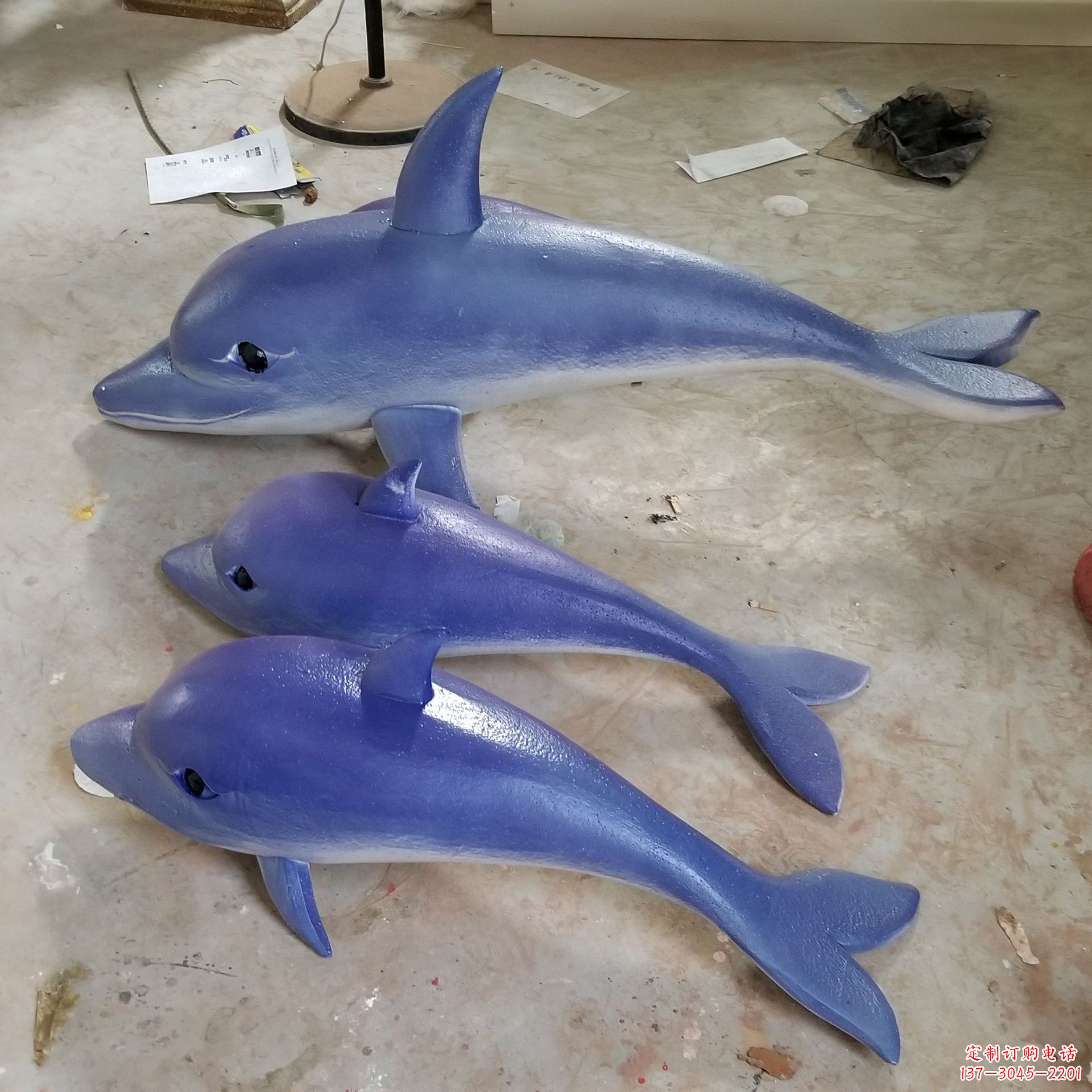 淄博海豚雕塑玻璃钢的传奇