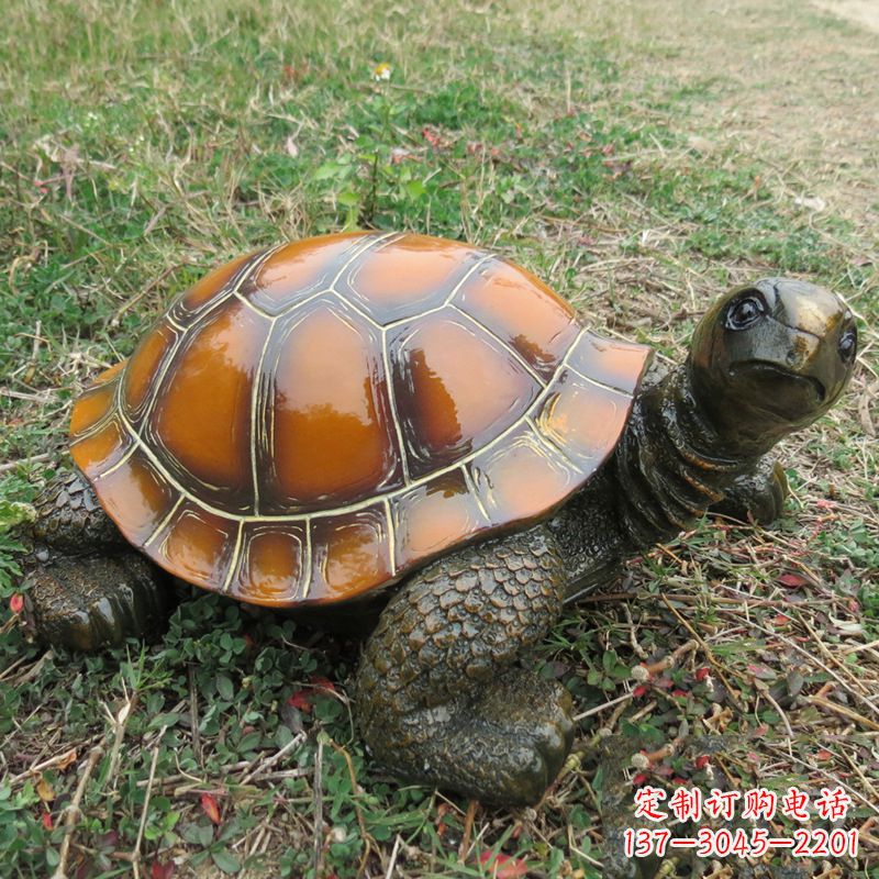 淄博玻璃钢制乌龟雕塑——艺术的精美呈现
