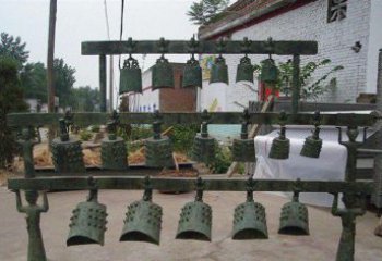 淄博编钟古铜雕仿古精美音乐器