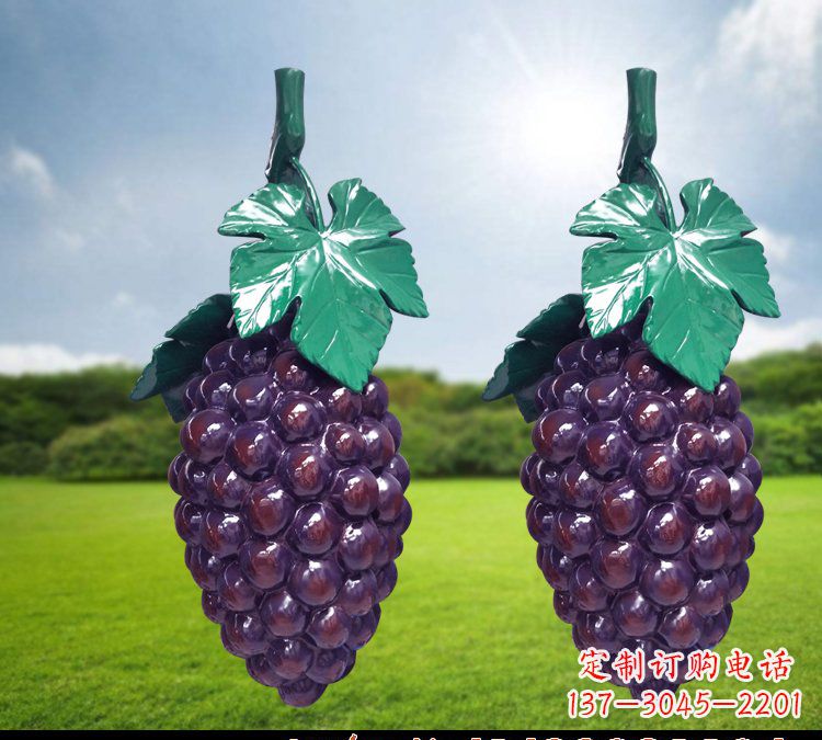 淄博玻璃钢水果雕塑创造出一个美丽的世界