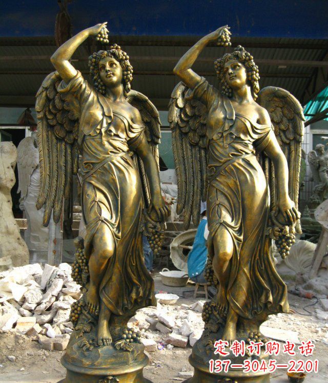 淄博玻璃钢四季女神——精美雕塑艺术