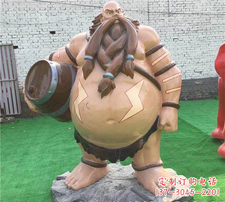 淄博英雄雕塑玻璃钢的艺术之美