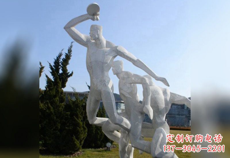 淄博精致的乒乓球雕塑