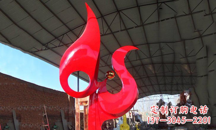 淄博精致的不锈钢动物雕塑