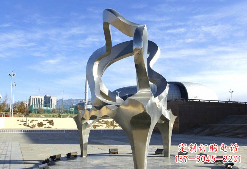 淄博不锈钢钢琴雕塑