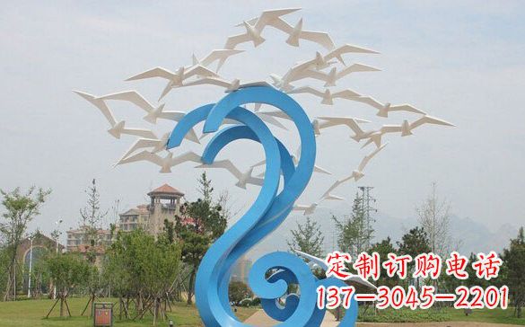淄博不锈钢海鸥雕塑