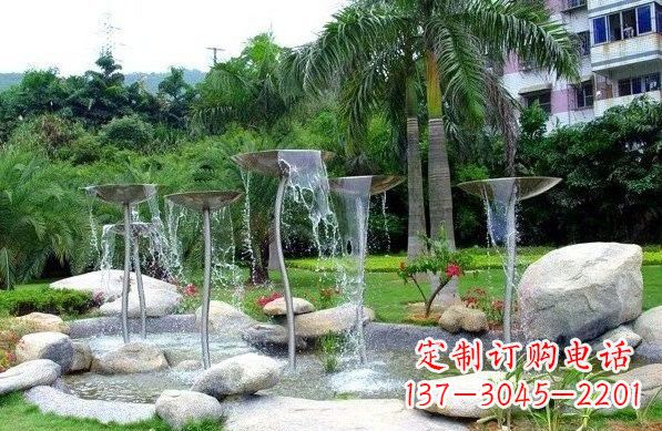 淄博不锈钢喷泉雕塑艺术之美