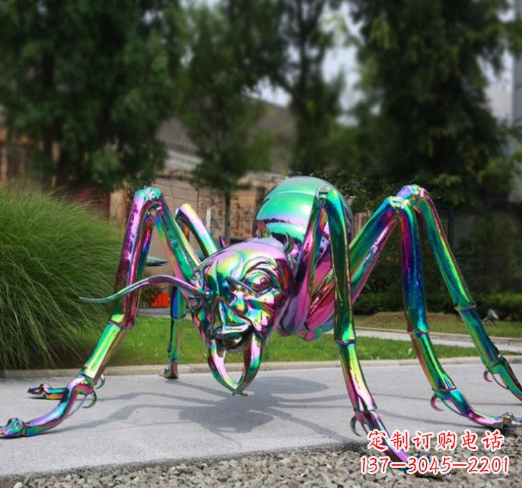 淄博不锈钢蚂蚁雕塑精致的艺术作品