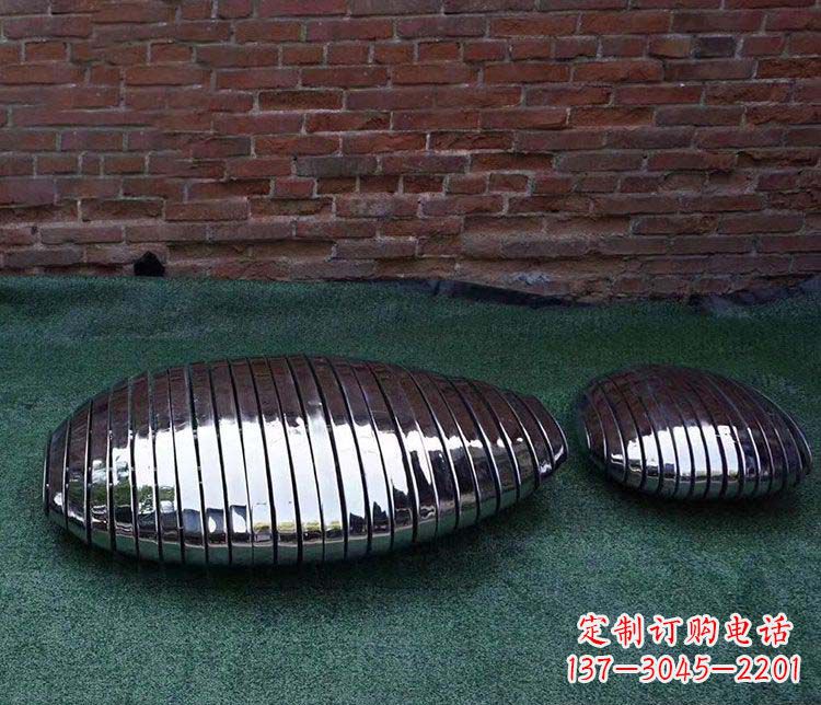 淄博不锈钢鹅卵石雕塑魅力无穷