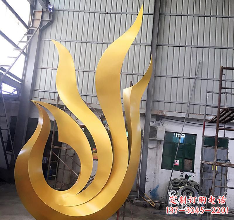 淄博凤凰雕塑不锈钢仿真艺术的精美体现