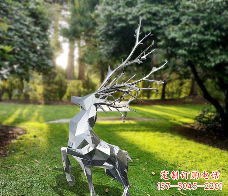 淄博不锈钢动物雕塑美丽且耐久