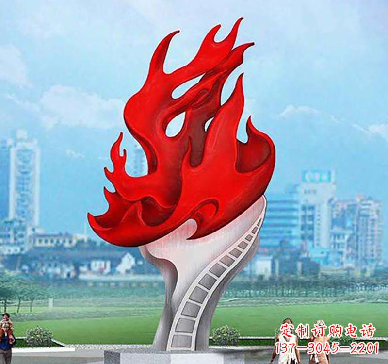 淄博不锈钢火炬照亮未来