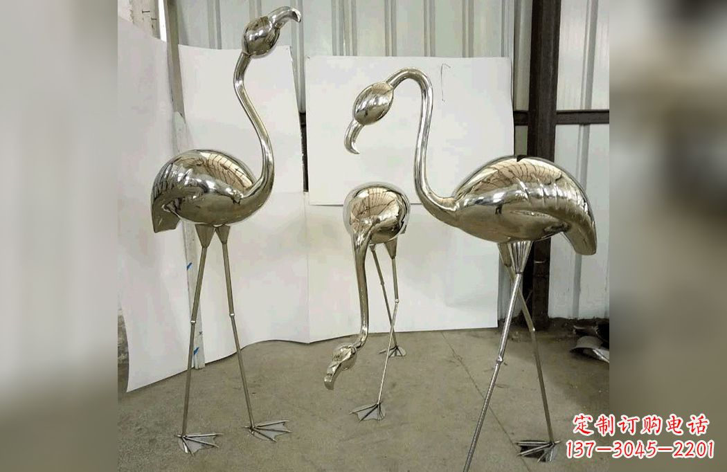 淄博不锈钢火烈鸟——雕塑之美
