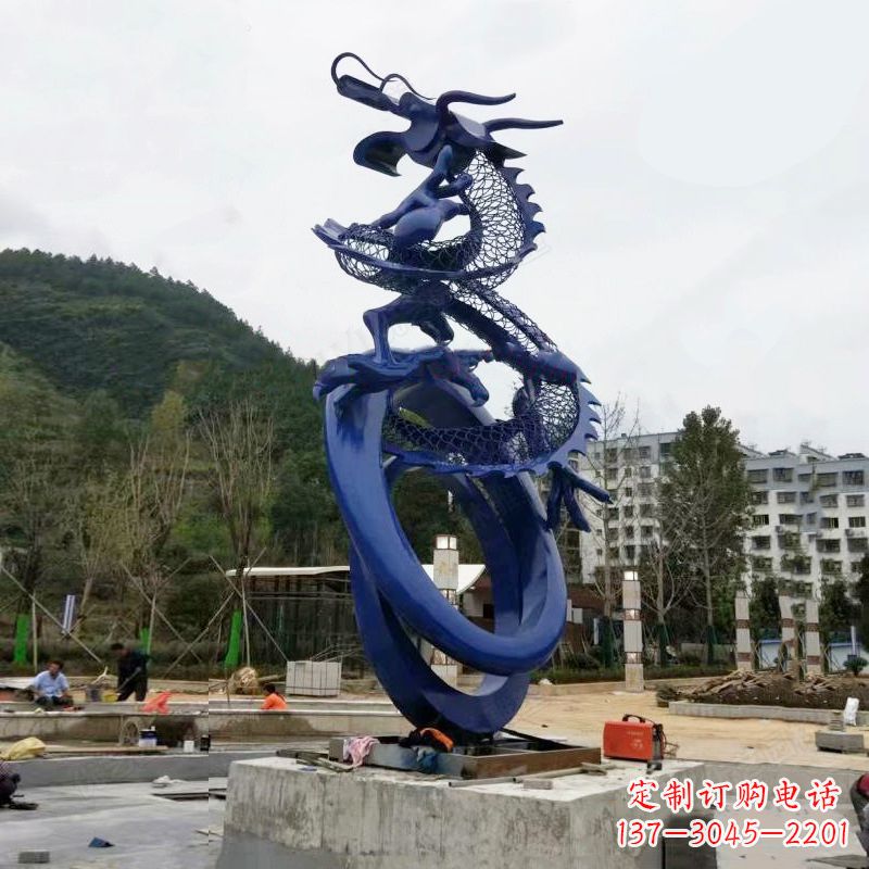 淄博不锈钢动物雕塑——点缀公园园林