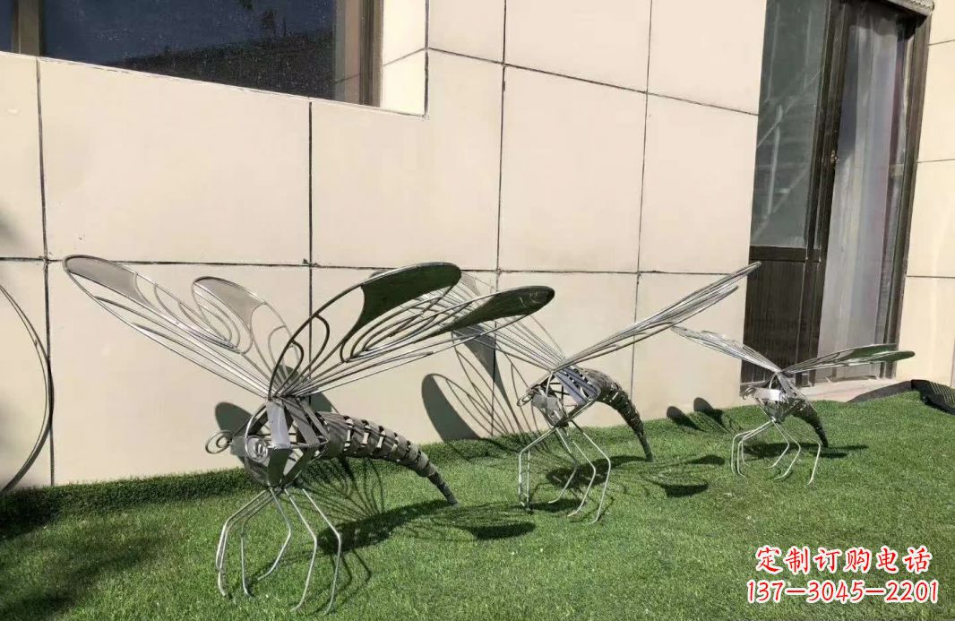 淄博不锈钢镂空蝴蝶雕塑——给家居带来浪漫之感