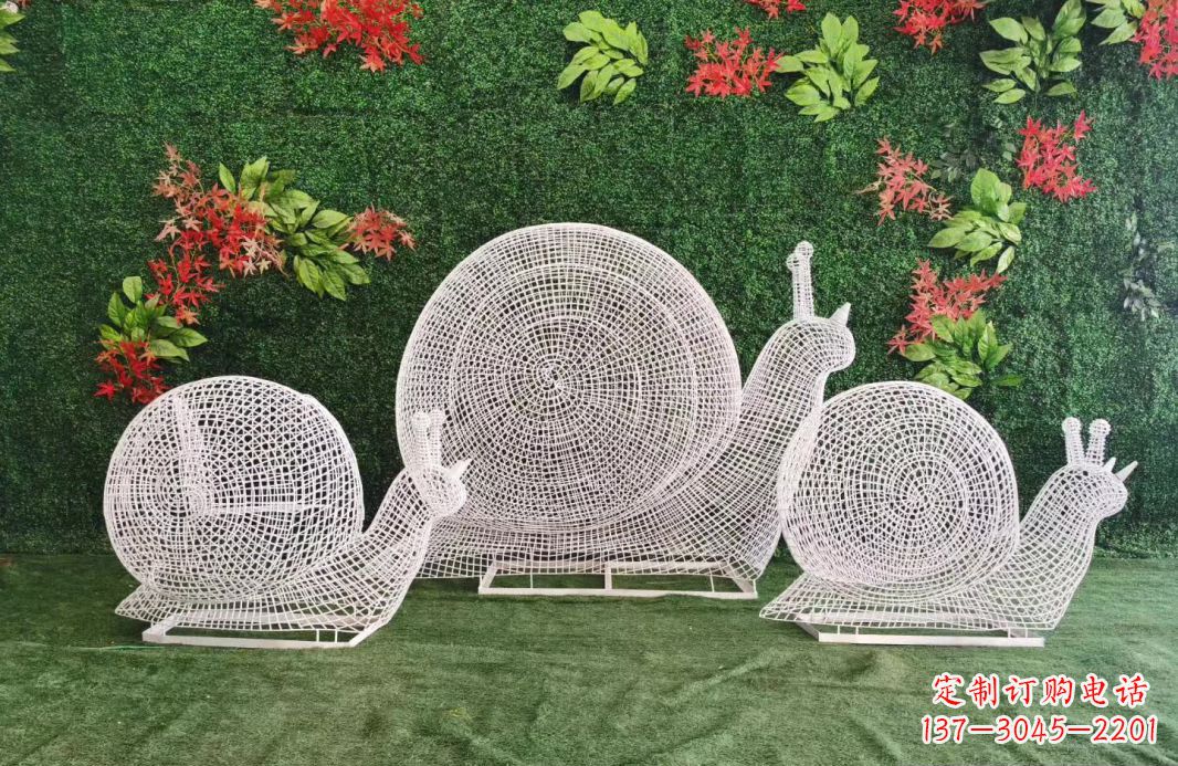 淄博不锈钢镂空蜗牛雕塑艺术技艺的精致之美