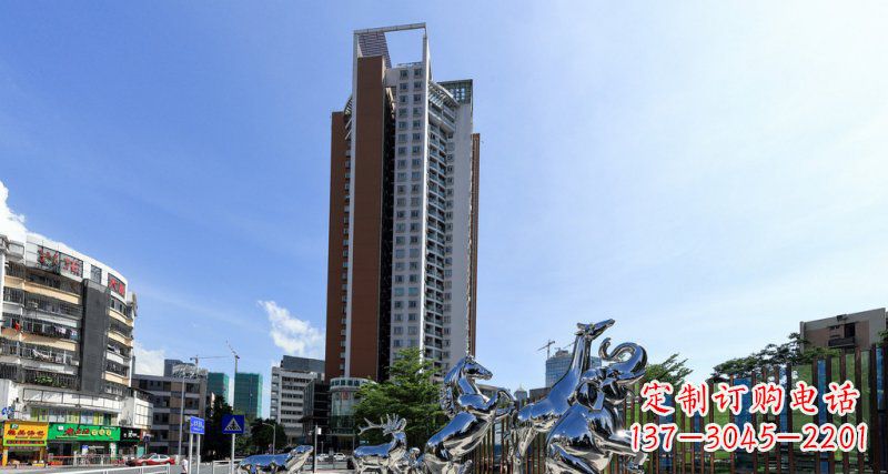 淄博不锈钢大象雕塑集美观与功能于一体