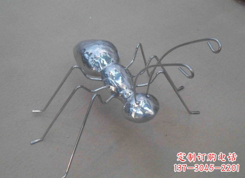 淄博不锈钢蚂蚁公园动物雕塑一种具有艺术价值的蚂蚁雕塑