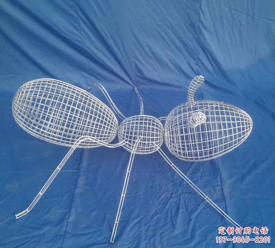 淄博蚂蚁镂空雕塑精致的艺术精品