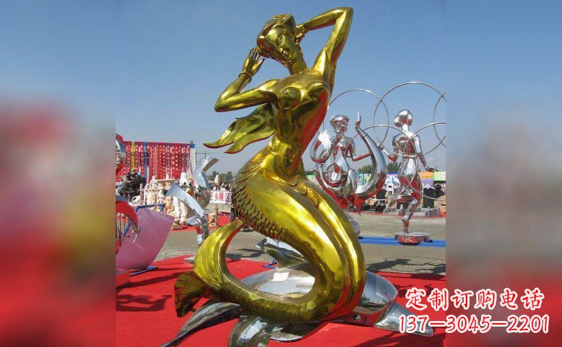 淄博海底美人鱼雕塑