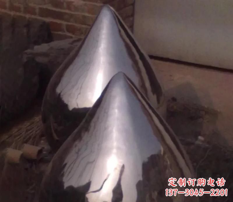 淄博不锈钢水滴雕塑艺术与美的完美结合