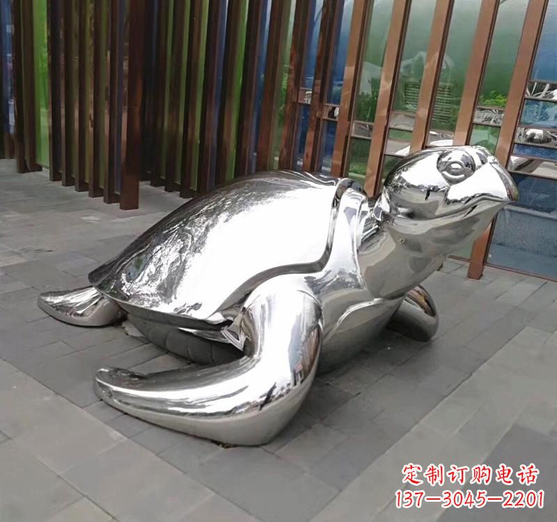 淄博不锈钢乌龟雕塑探索艺术与自然的完美结合