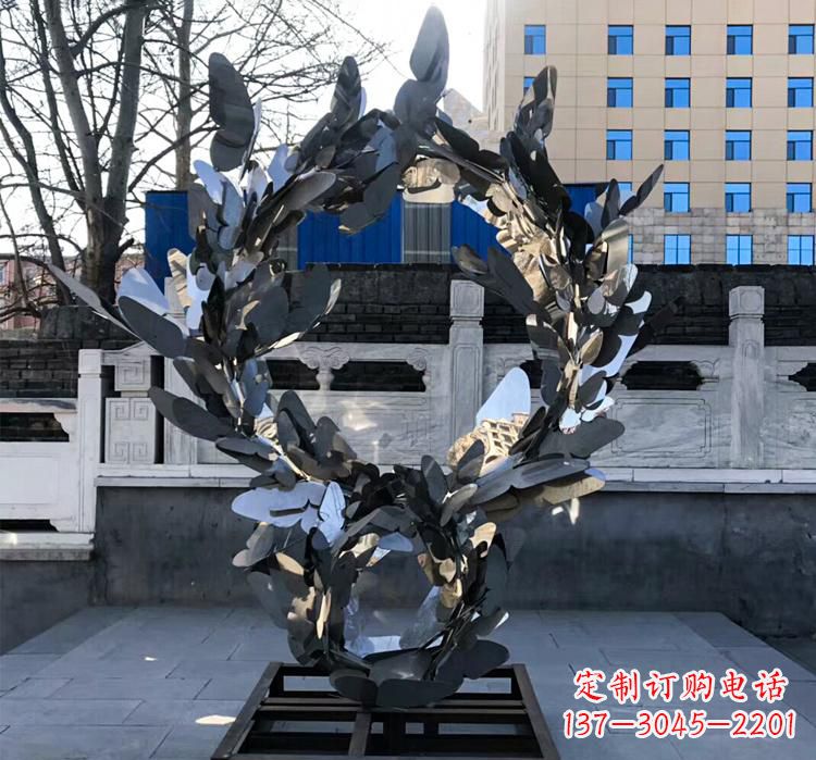 淄博不锈钢蝴蝶之美——不锈钢艺术蝴蝶景观雕塑