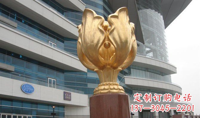淄博不锈钢紫荆花之美