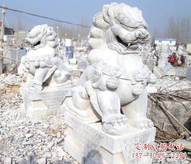 淄博狮子雕塑一种神圣而古老的艺术