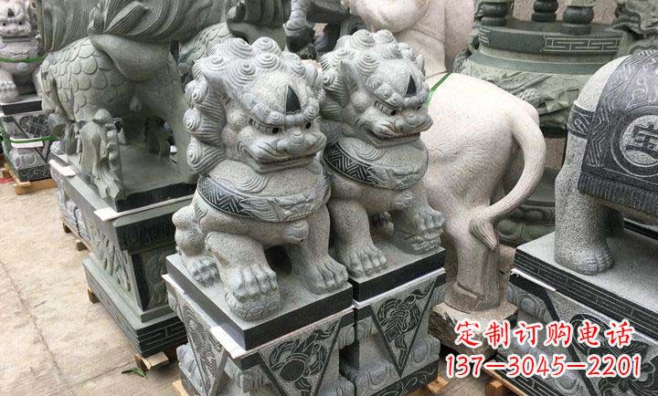 淄博瑞士狮子门口雕塑